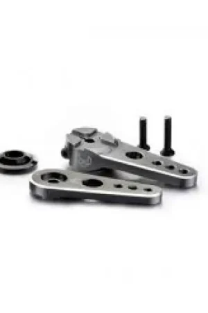 Lage Prijs Servohevel Aluminium Enkel Lang & Schroef klemming (2 Pieces)