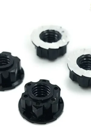 Wielmoeren M4Scale Zwart (4Pieces) -20055 Uitverkoop