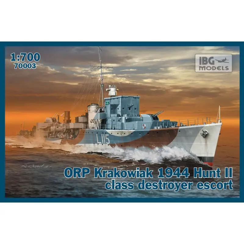 Meest Verkocht ORP krakowiak 1943 Hunt IIclass destroyer escort -70003