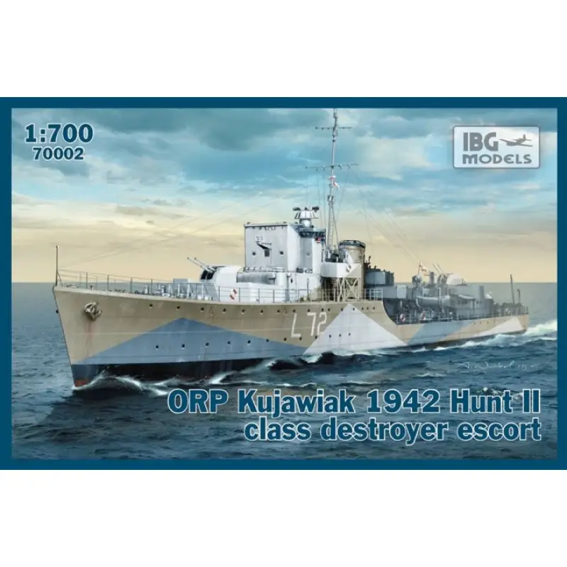 ORP Kujawiak 1942 Hunt IIclass destroyer escort -70002 Uitverkoop