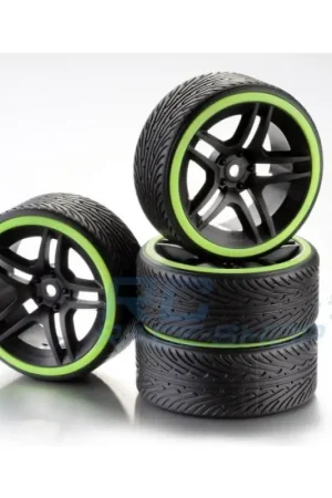 Drift Banden & Velgen Geel 2 paar -2510050 Weekendaanbieding