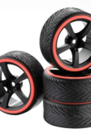 Populair Drift Banden & Velgen Orange 2 paar -2510046