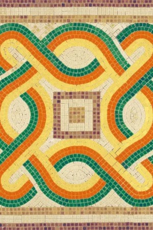 Beperkte Voorraad Mozaiekset Geometrische Vormen -5512
