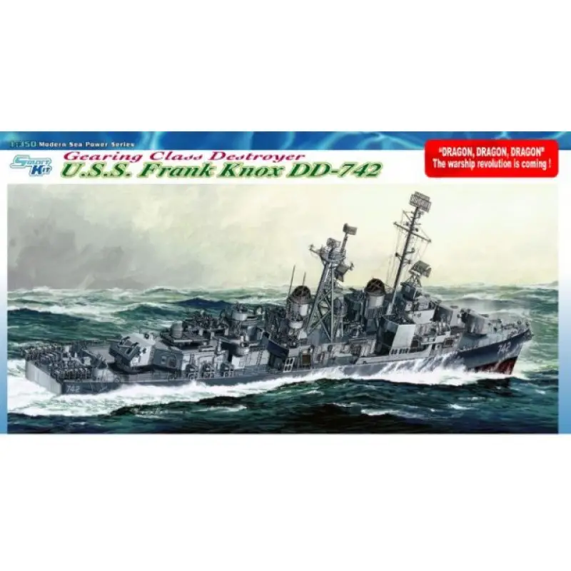U.S.S. Frank Knox DD-742 -1045 Beperkt Aanbod
