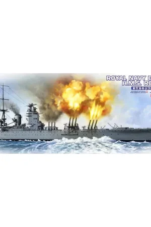 Royal Navy Battleship H.M.S. Rodney -PS-001 Betrouwbaar
