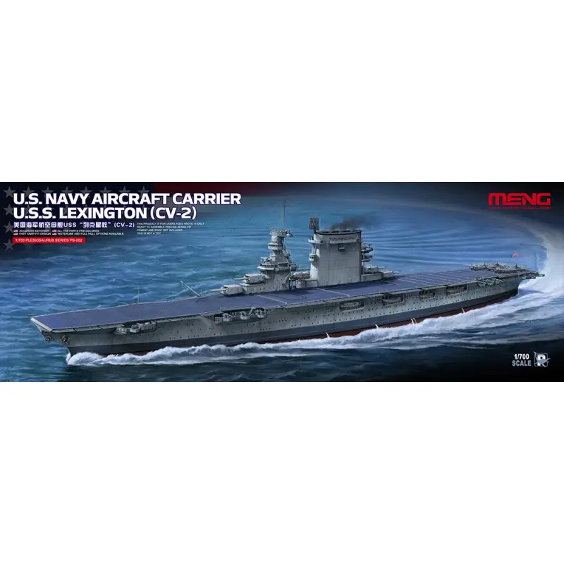 Nu Kopen U.S. Navy Aircraft Carrier U.S.S. Lexington (CV-2) -PS-002