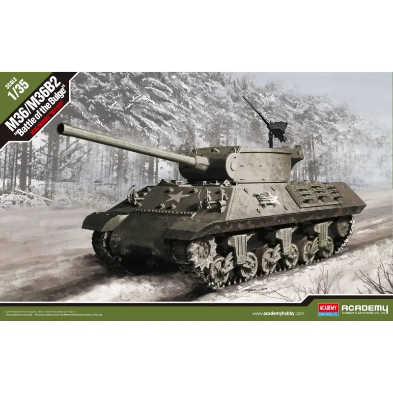 Flitsaanbieding M36B2 US ARMY "BATTLE OF THE BULGE" -13501